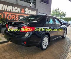2008 TOYOTA COROLLA 1.4 ADVANCED