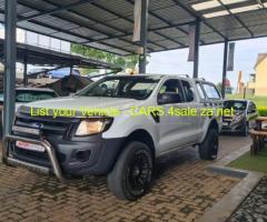 2013 FORD RANGER 2.2TDCI SUPERCAB HI-RIDER XL